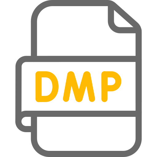 archivo dmp icono gratis