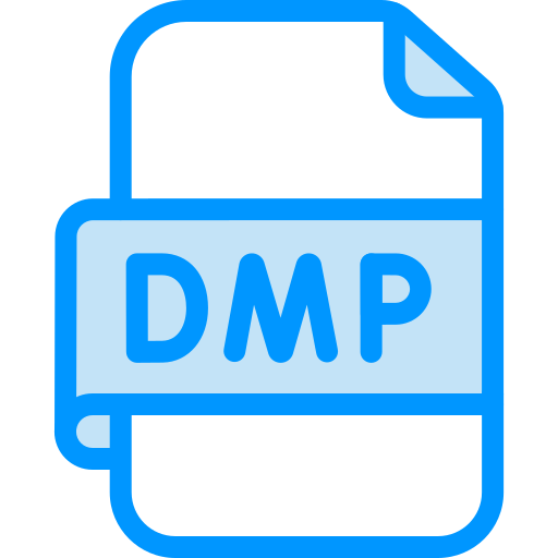 archivo dmp icono gratis