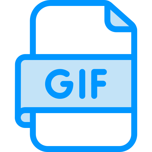 archivo gif icono gratis