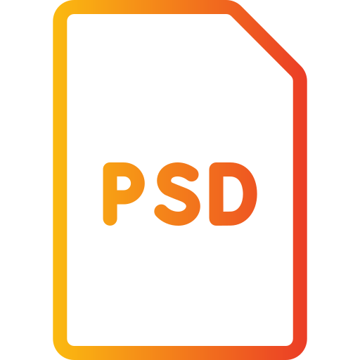 archivo psd icono gratis