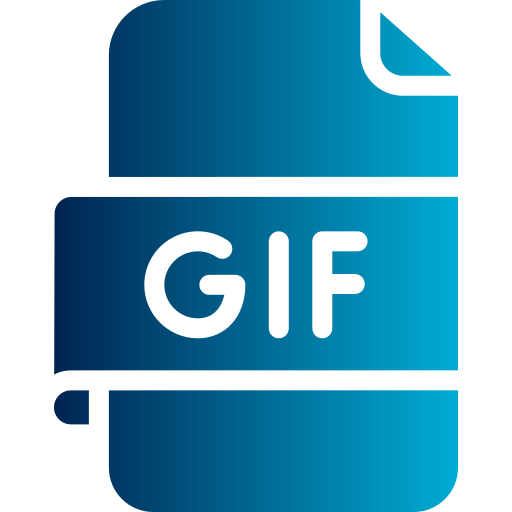 archivo gif icono gratis