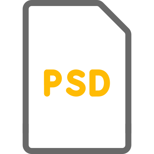 archivo psd icono gratis