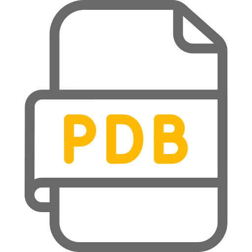 archivo pdb icono gratis