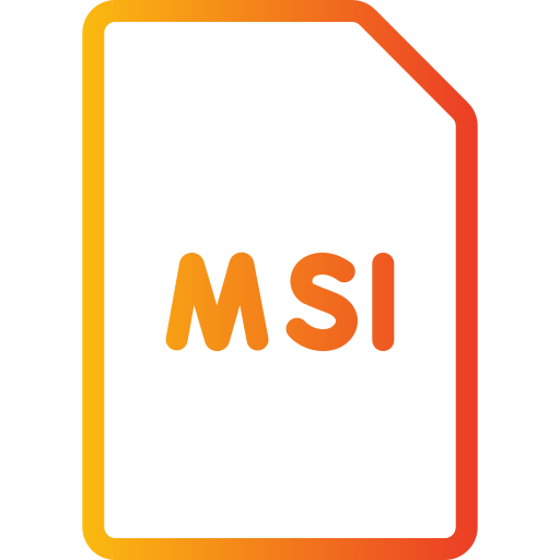 archivo msi icono gratis