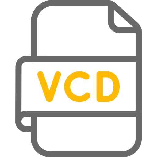 Vcd file Generic color outline icon