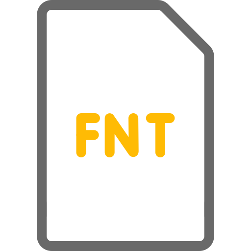 archivo fnt icono gratis