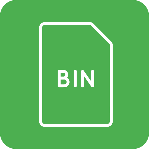 Bin file Free files and folders icons