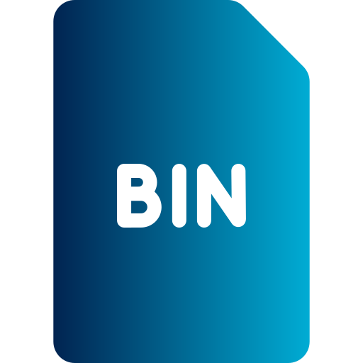 archivo bin icono gratis