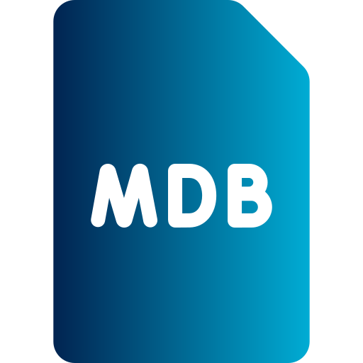 archivo mdb icono gratis