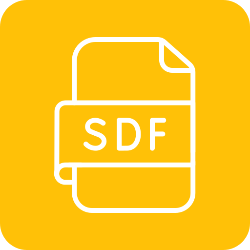 archivo sdf icono gratis