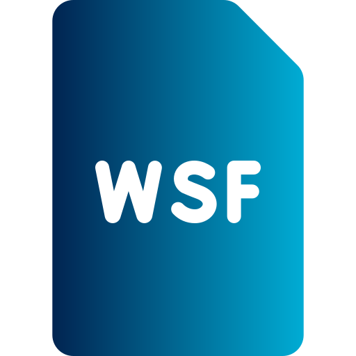 archivo wsf icono gratis