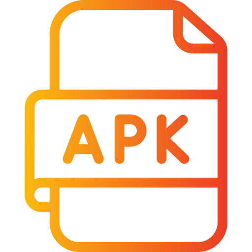 Apk Generic gradient outline icon