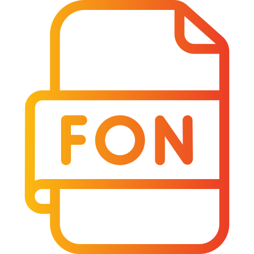 archivo fon icono gratis