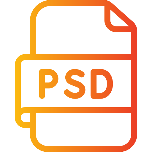 archivo psd icono gratis