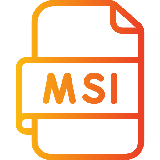 archivo msi icono gratis