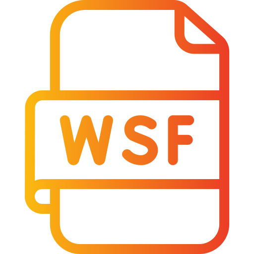 archivo wsf icono gratis