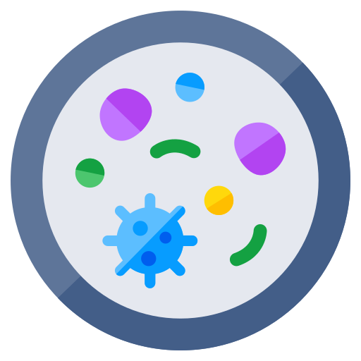 Petri Dish Generic color fill icon