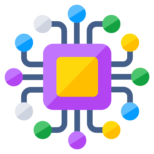 Artificial intelligence Generic color fill icon