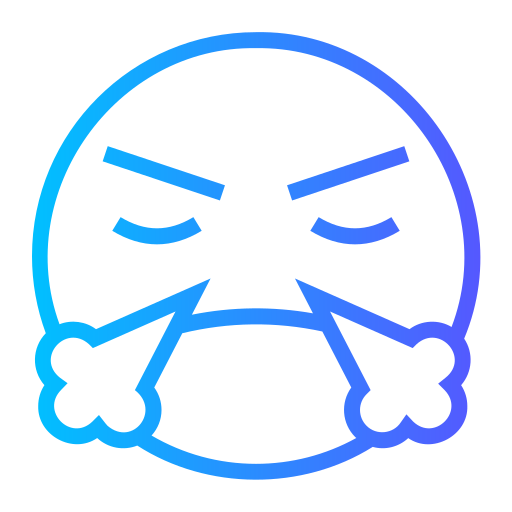 화난 무료 아이콘