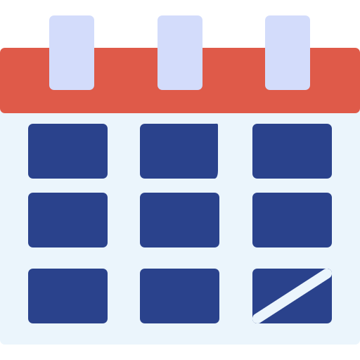 calendario icono gratis