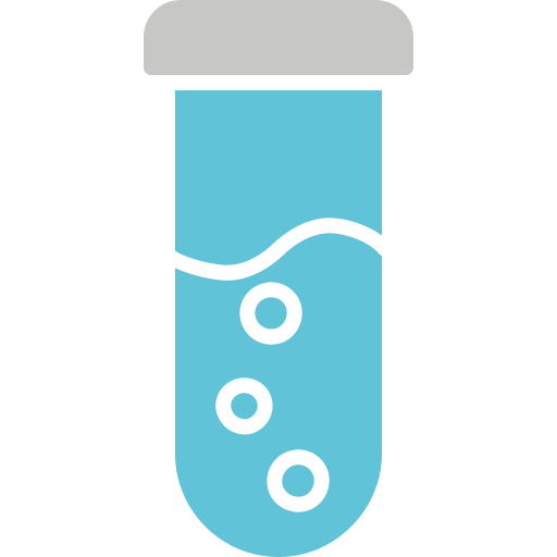 Test tube Generic color fill icon