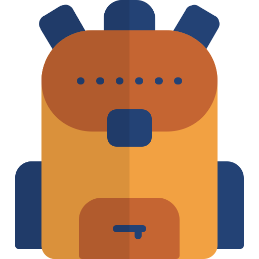 School bag Generic color fill icon