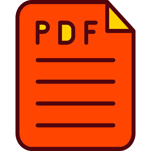 PDF Generic color lineal-color icon