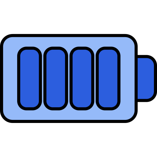 batería llena icono gratis