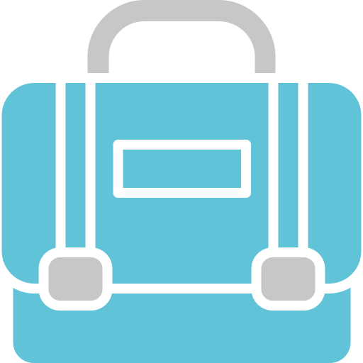 Briefcase Generic color fill icon