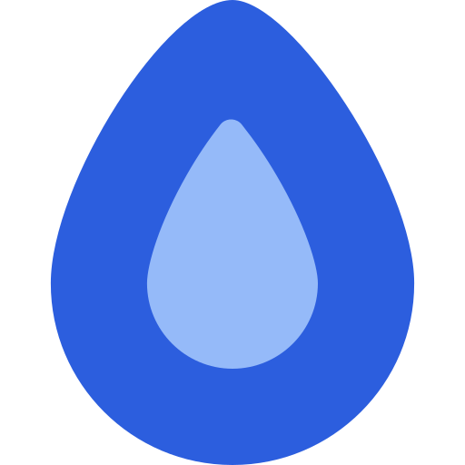 Raindrop Generic Color Fill Icon