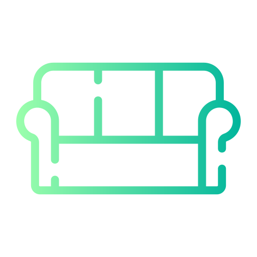 sofa cama icono gratis