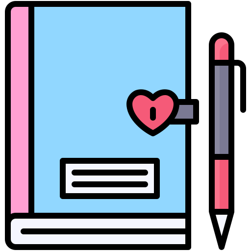 Diary Generic color lineal-color icon