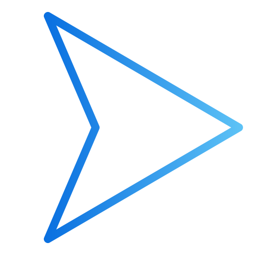 flecha correcta icono gratis