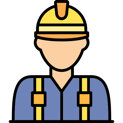 Worker Generic Color Lineal-color Icon