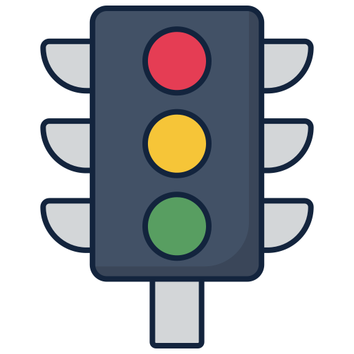 Traffic Light Generic Color Lineal-color Icon