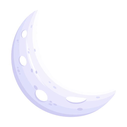 Half moon Stickers - Free miscellaneous Stickers