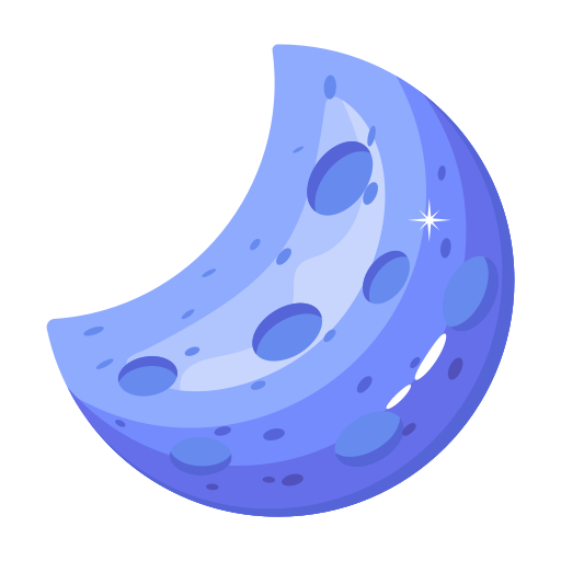 Half moon - free icon