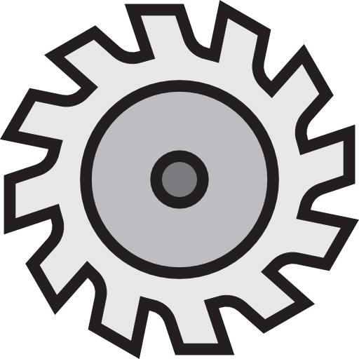 Wheel saw - Free construction and tools icons