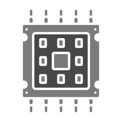 microprocesador icono gratis