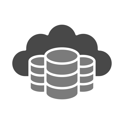 almacenamiento en la nube icono gratis