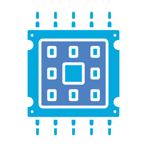 microprocesador icono gratis