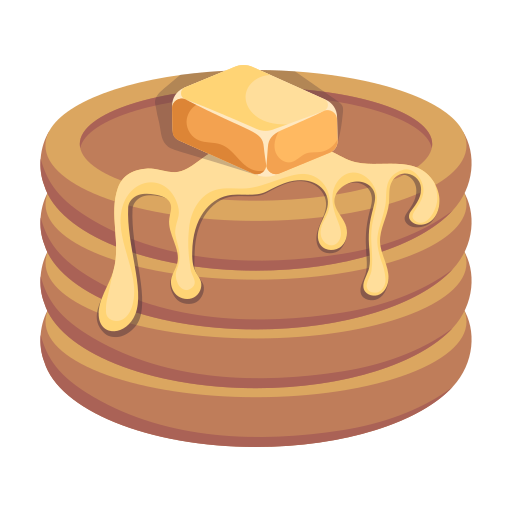 Pancake Generic color fill icon