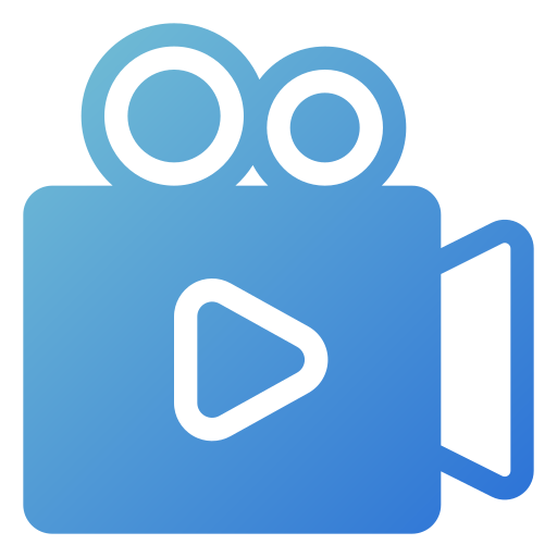 camara de video icono gratis