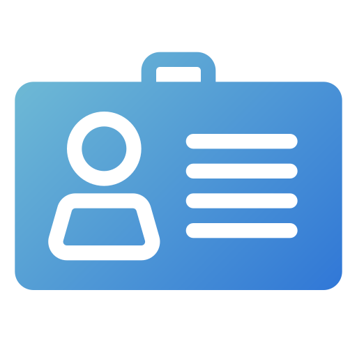 tarjeta de identificación icono gratis