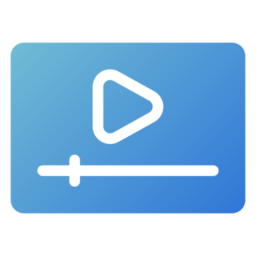 reproductor de video icono gratis