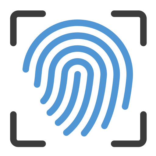 Fingerprint Generic color outline icon