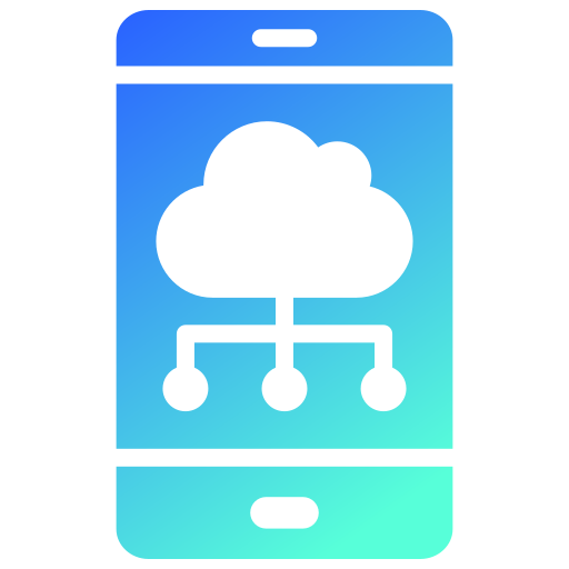 computación en la nube icono gratis