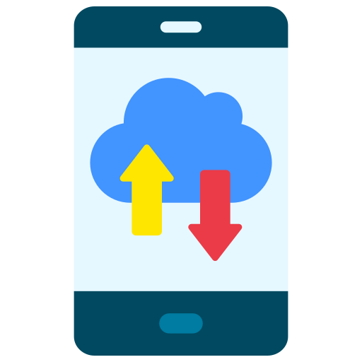 Data transfer free icon