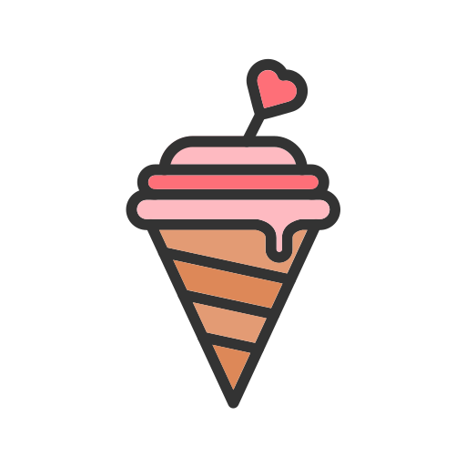 conos de helado icono gratis