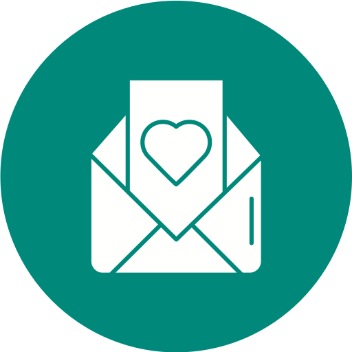 Love letter Generic color fill icon